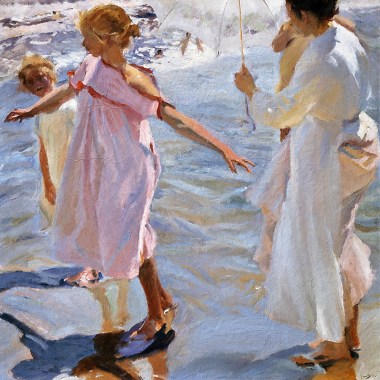 Time for a Bathe Valencia - Joaquin Sorolla